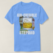 Mens Fathers Day Gift Tee GinCredibile StepDad Fun Tシャツ (デザイン正面)