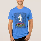 Men's Firehouse at Chicago Tee with Names (rev) トライブレンドＴシャツ (正面)