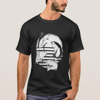 Mens Fishing I Saying Fisherman Accessories Papa G Tシャツ