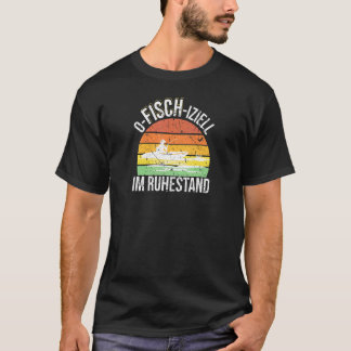 Mens Fishing Idea Retirement Fishing Pensioner Tシャツ