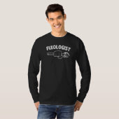 Mens Fixologist Retro Graphic Electrician Worker T Tシャツ (正面フル)