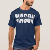 Mens FreeとAccepted Mason Premium Tシャツ (正面)
