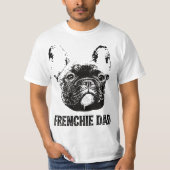 Mens Frenchie Dad - French Bulldog Dad  Tシャツ (正面)