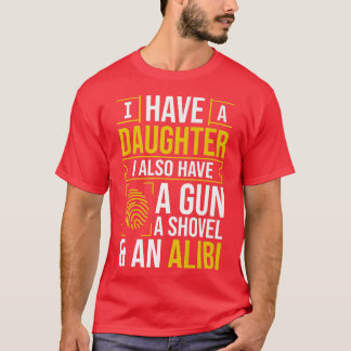 Mens Funny Alibi Party Night Joke Quotes Sarcastic Tシャツ