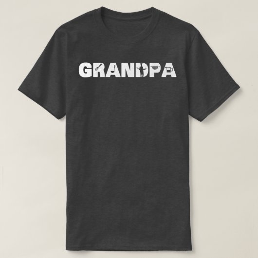 Mens Funny Baking Grandpa Funny Baking Grandfather Tシャツ (デザイン正面)