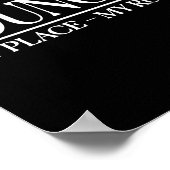 Mens Funny Cky Bouncer Design I Strict Security Gu ポスター (角)