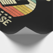 Mens Funny dad Jokes in dad-a-Base ラッピングペーパー (角)