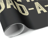 Mens Funny dad Jokes in dad-a-Base ラッピングペーパー (ロールコーナー)