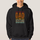 Mens Funny Engineer Design For Civil Engineer Cool パーカ (正面)