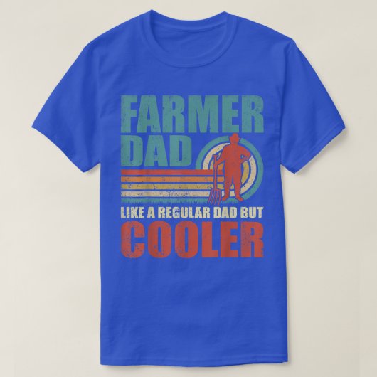 Mens Funny Farmer Dad Like A Regular Dad But Coole Tシャツ (デザイン正面)