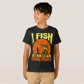 Mens Funny Fishing Quotes Joke Sarcasm  Tシャツ (正面フル)