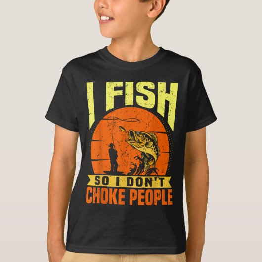 Mens Funny Fishing Quotes Joke Sarcasm  Tシャツ (正面)