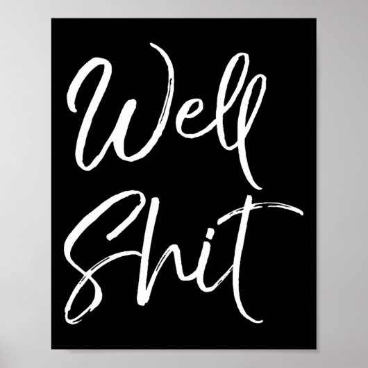 Mens Funny Gag Gift Sarcastic Profanity Quote Sayi ポスター (正面)