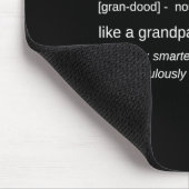 Mens Funny Grandude Cool Grandpa Novelty  マウスパッド (コーナー)