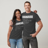 Mens Funny GRANDUDE Cool Grandpa Novelty Tシャツ (ユニセックス)