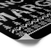 Mens Funny Matching Couple I Don't Know Margo Ugly ポスター (角)