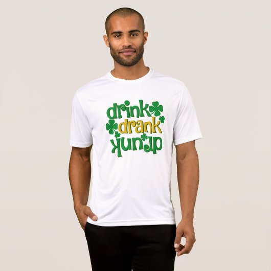 Mens funny St.Patrick’s Day Tシャツ (正面フル)