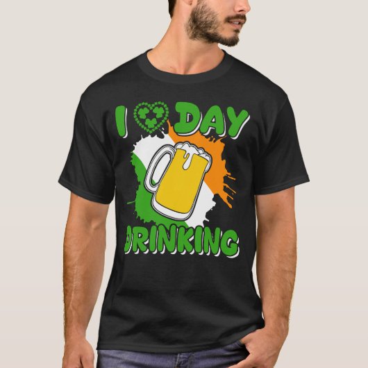 Mens Funny St.Patrick's Day  Tシャツ (正面)