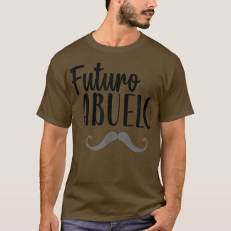 Mens Futuro Abuelo Spanish Pregnancy Announcement  Tシャツ