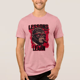 Men's Gorilla Boss Lessons Learn Basic T-Shirt トライブレンドＴシャツ