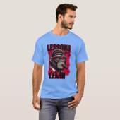Men's Gorilla Boss Lessons Learn Basic T-Shirt Tシャツ (正面フル)