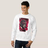 Men's Gorilla Boss Lessons Learn Sweatshirts  スウェットシャツ (正面フル)