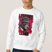 Men's Gorilla Boss Lessons Learn Sweatshirts スウェットシャツ (正面)