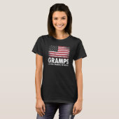 Mens Gramps The Man The Myth The Legend Grandpa Fa Tシャツ (正面フル)