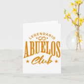 Mens Grandfathers' Pride - Club Legendario De Los  カード (黄色い花)