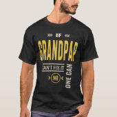 Mens Grandpapもしはそれを修正できないGrandpaギフト Tシャツ (正面)