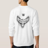 Men's Graphic T-shirt - ユニーク & スタイリッシュデザインf スウェットシャツ (裏面)