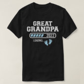 Mens Great grandpa loading 2022  Tシャツ (デザイン正面)