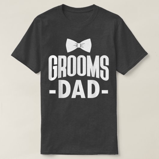 Mens Grooms Dad Father Of The Groom Bachelor Party Tシャツ (デザイン正面)
