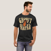 Mens Groovy Pawpaw 70s Aesthetic Nostalgia 1970's Tシャツ (正面フル)