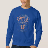 MEN'S HAPPINESS CHEER UP SWEATSHIRT スウェットシャツ (正面)