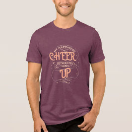MEN'S HAPPINESS CHEER UP TRI-BLEND T SHIRT  トライブレンドＴシャツ