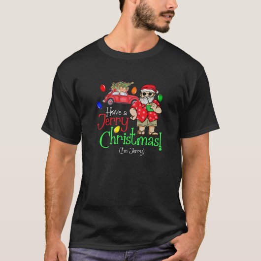 Mens Have A Jerry Christmas A Funny Holiday Jerry Tシャツ (正面)