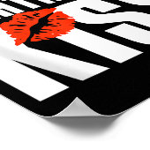 Mens He's My Midnight Kiss Happy New Year Matching ポスター (角)