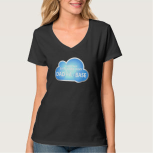 Mens I保パパのジョークが私のパパ- A - Base Cloud Tシャツ