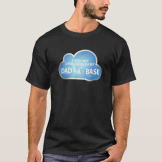 Mens I保パパは私のパパのベースクラウドでジョークおもしろい Tシャツ