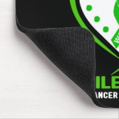 Mens I衣服グリーン妻の胆管がんAwa マウスパッド (コーナー)