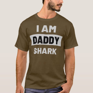 Mens I AM DADDY SHARKGift for Daddy Tシャツ