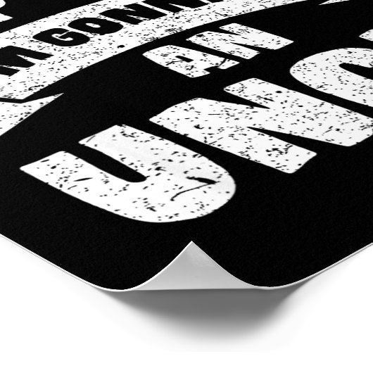 Mens I Can't Keep Calm I'm Gonna Be An Uncle Funny ポスター (角)