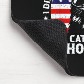 Mens I Didn't Choose The Cat Dad Life Chose Me  マウスパッド (コーナー)