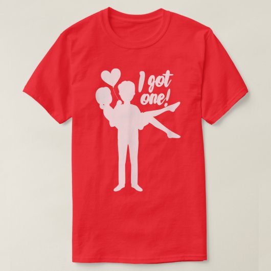 Mens I Got One Groom Bride Wedding Bachelor Party  Tシャツ (デザイン正面)