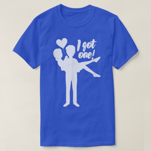 Mens I Got One Groom Bride Wedding Bachelor Party  Tシャツ (デザイン正面)