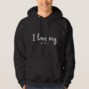 Mens I love my Wife Anniversary Matching Coule Sh パーカ