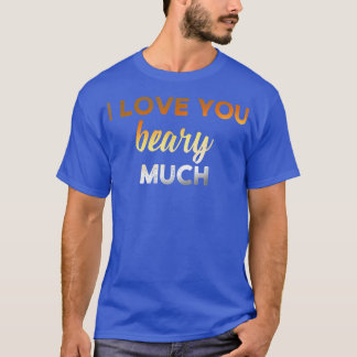 Mens I love you beary much Gay Bear 1386 Tシャツ