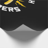 Mens I Work With Electrician Union ラッピングペーパー (角)