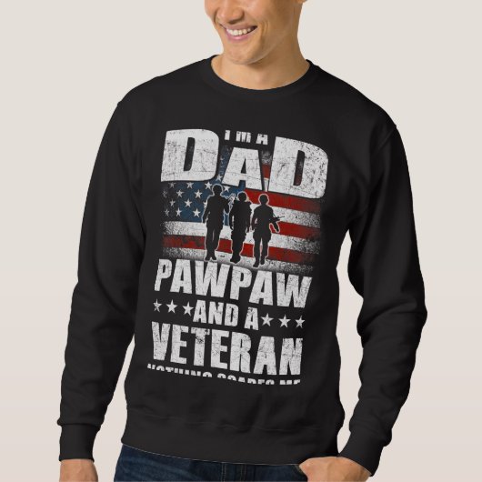 Mens I'Aパパポーポーと退役軍人パパポーポーポーGr スウェットシャツ (正面)